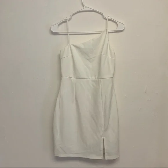 Showpo. | Dresses | Showpo White Mini Dress | Poshmark
